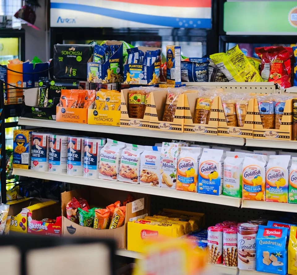 Kệ hàng tươi và bảng giá